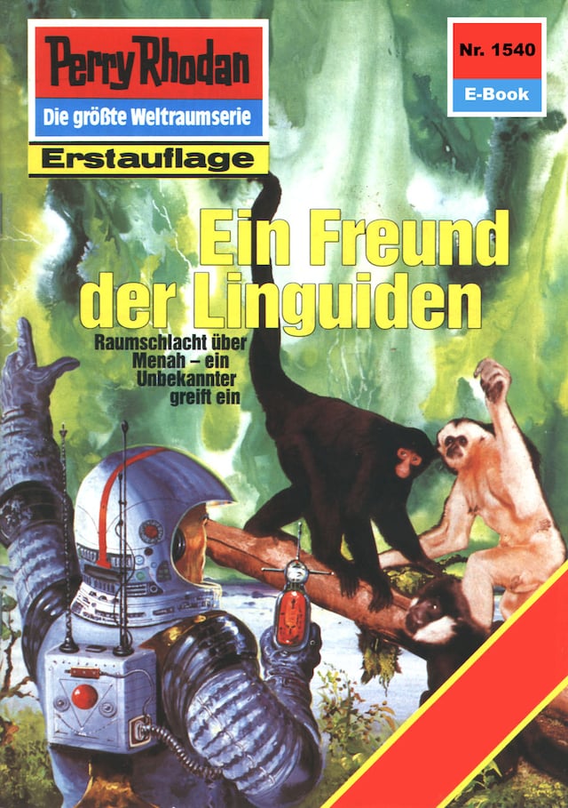 Book cover for Perry Rhodan 1540: Ein Freund der Linguiden