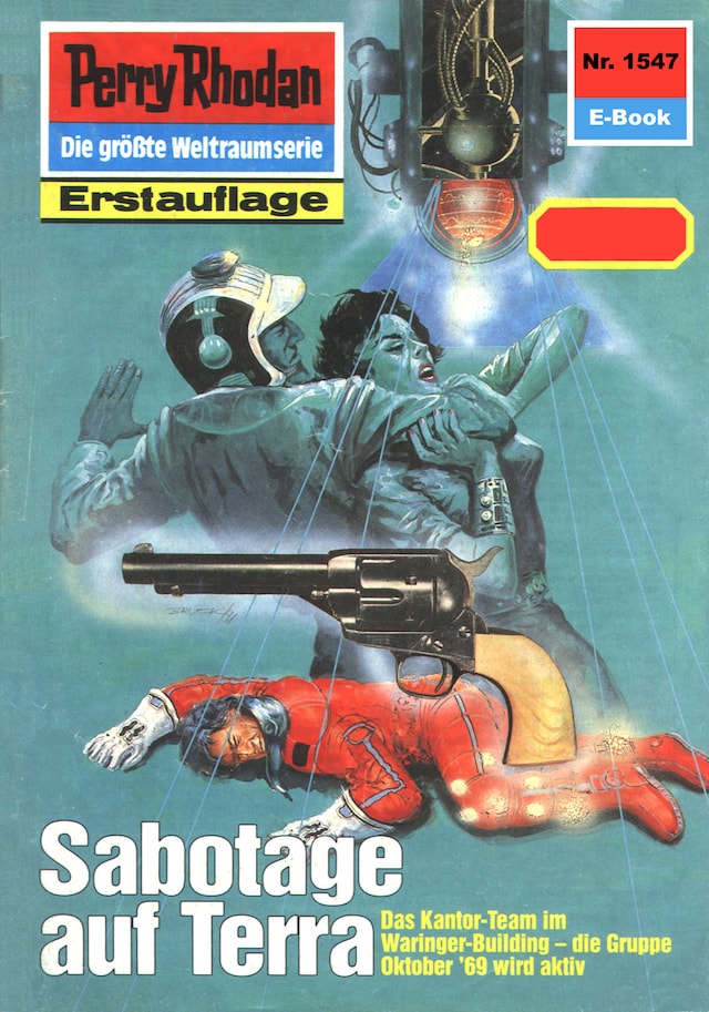 Bokomslag for Perry Rhodan 1547: Sabotage auf Terra