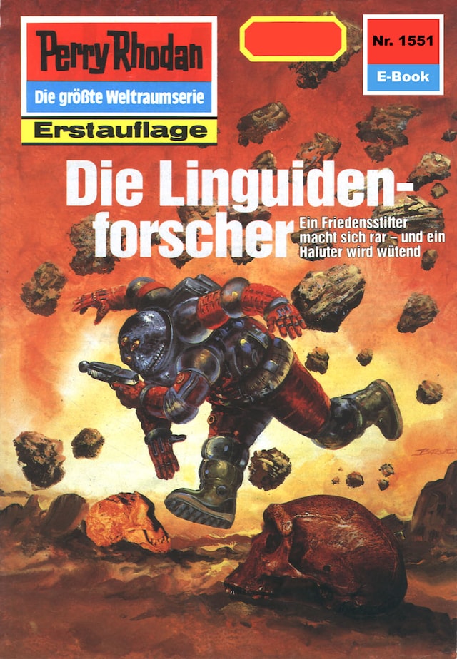 Book cover for Perry Rhodan 1551: Die Linguidenforscher
