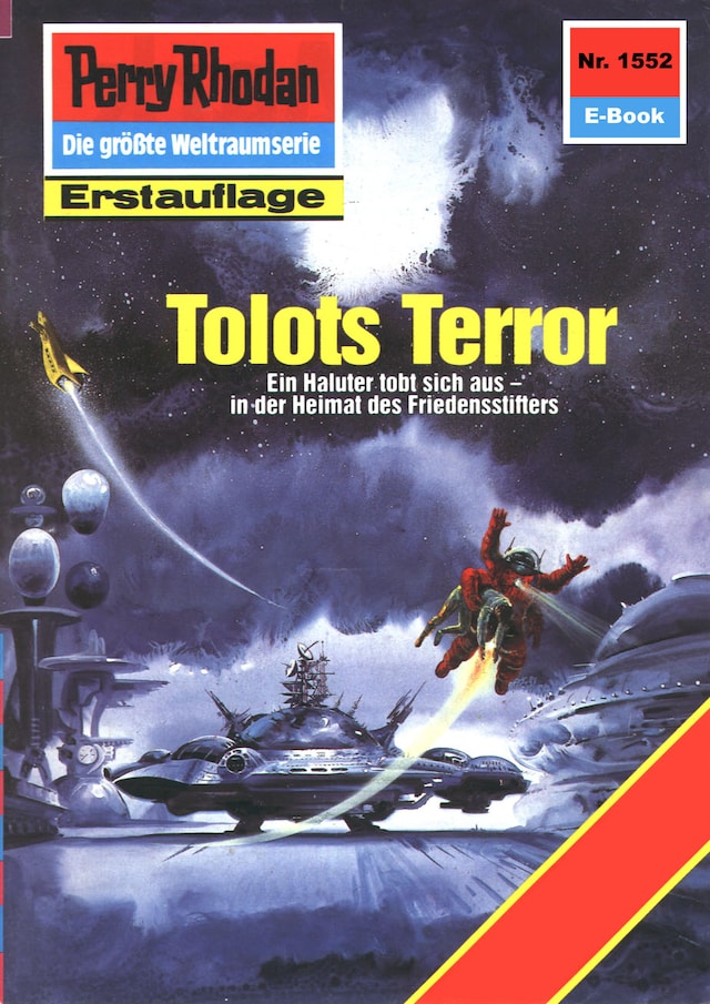Book cover for Perry Rhodan 1552: Tolots Terror