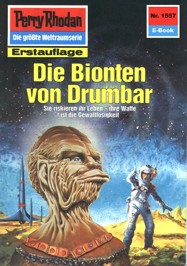 Book cover for Perry Rhodan 1557: Die Bionten von Drumbar