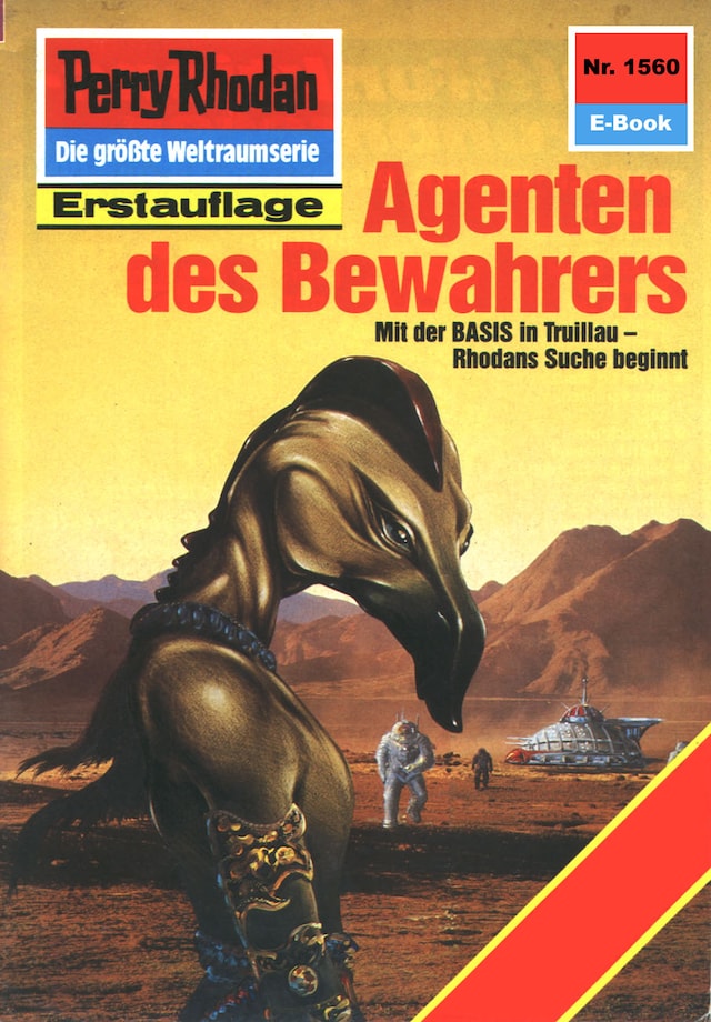Book cover for Perry Rhodan 1560: Agenten des Bewahrers