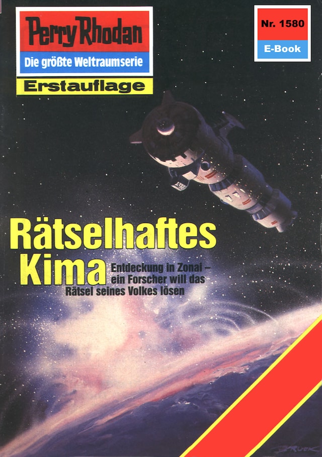 Book cover for Perry Rhodan 1580: Rätselhaftes Kima