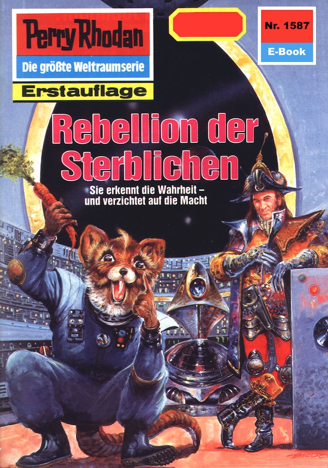Book cover for Perry Rhodan 1587: Rebellion der Sterblichen