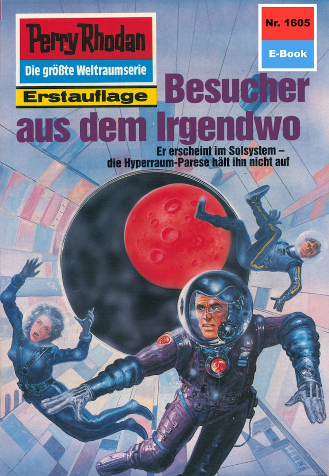 Okładka książki dla Perry Rhodan 1605: Besucher aus dem Irgendwo