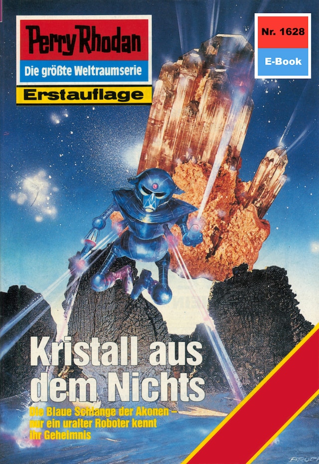 Bokomslag för Perry Rhodan 1628: Kristall aus dem Nichts