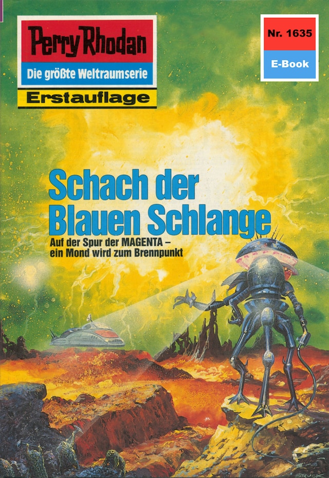 Bogomslag for Perry Rhodan 1635: Schach der Blauen Schlange