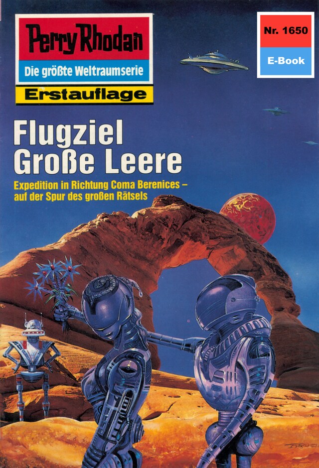 Buchcover für Perry Rhodan 1650: Flugziel Große Leere