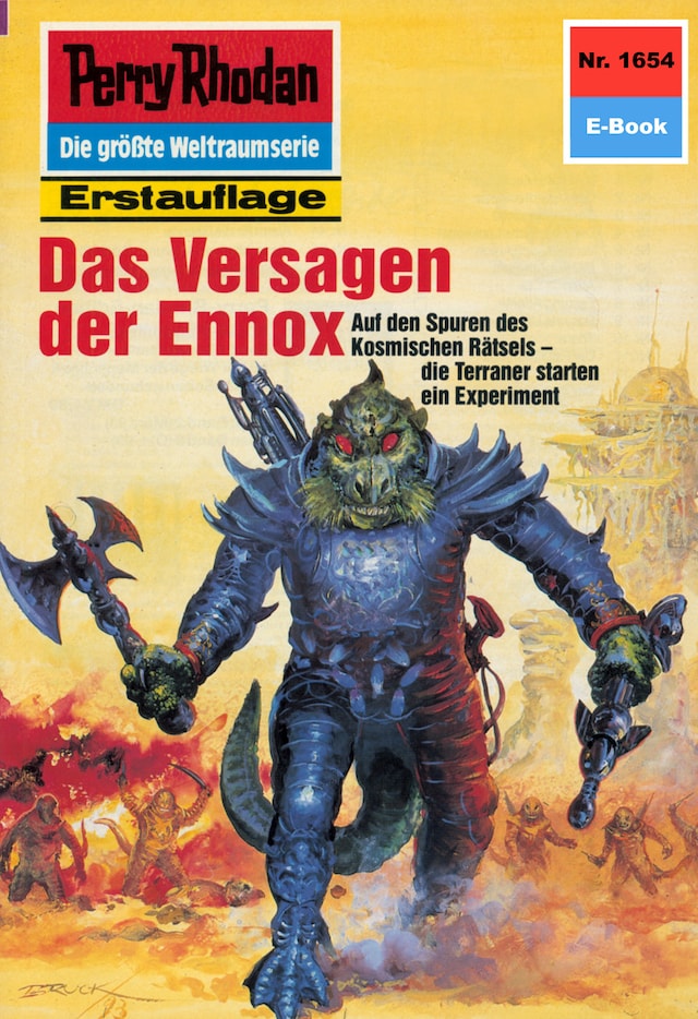 Book cover for Perry Rhodan 1654: Das Versagen der Ennox