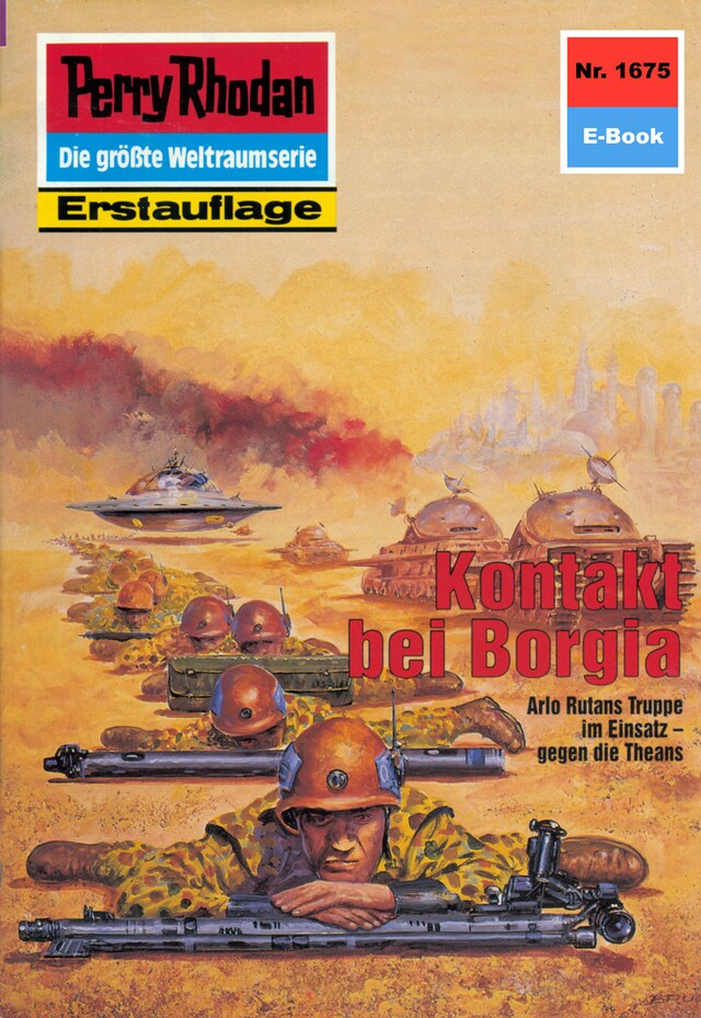 Book cover for Perry Rhodan 1675: Kontakt bei Borgia