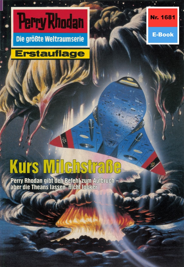 Book cover for Perry Rhodan 1681: Kurs Milchstraße