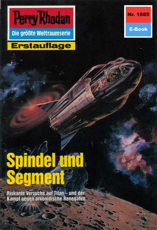 Book cover for Perry Rhodan 1685: Spindel und Segment