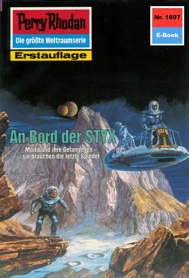 Book cover for Perry Rhodan 1697: An Bord der STYX