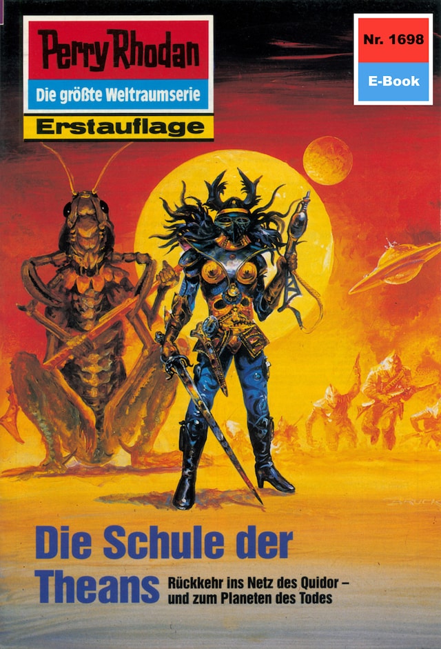 Book cover for Perry Rhodan 1698: Die Schule der Theans