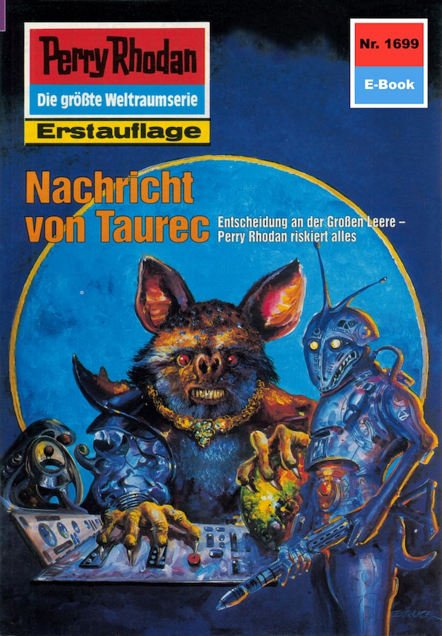 Book cover for Perry Rhodan 1699: Nachricht von Taurec