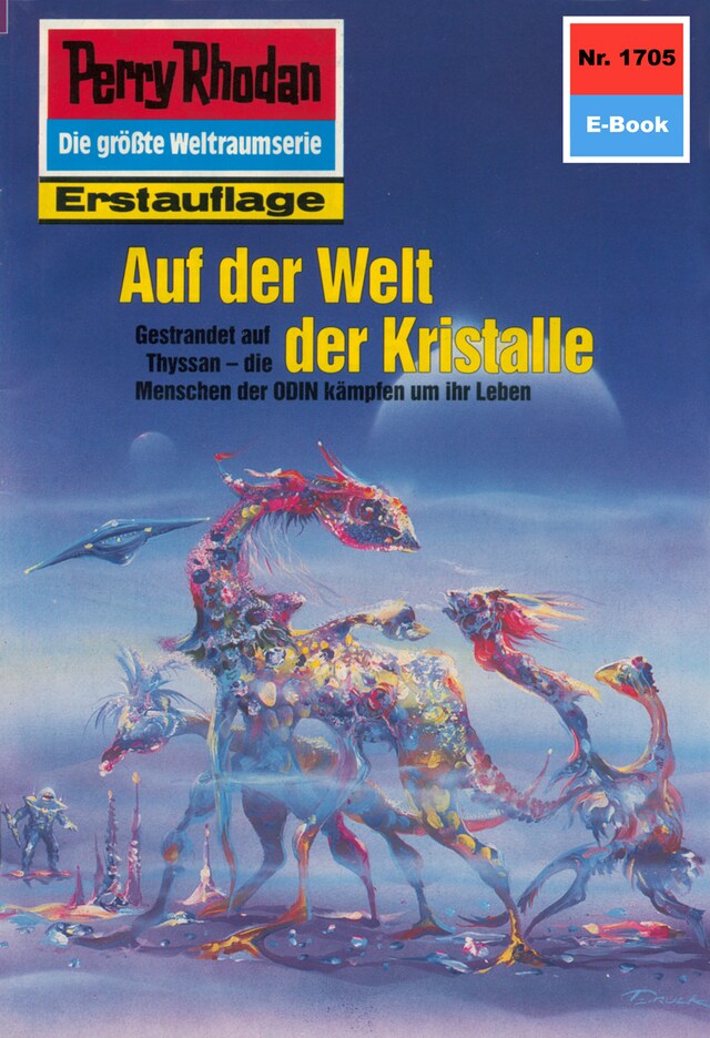 Copertina del libro per Perry Rhodan 1705: Auf der Welt der Kristalle