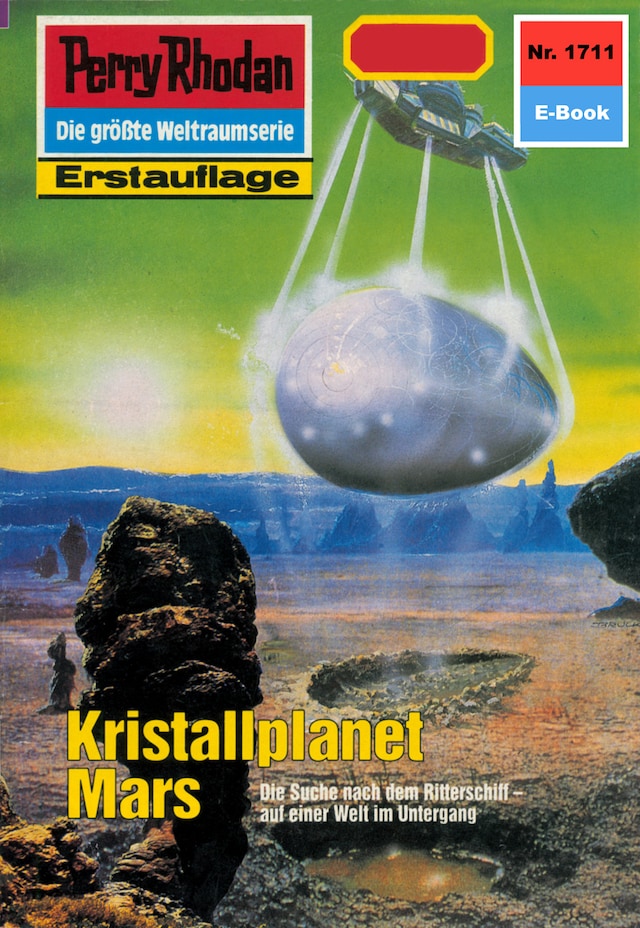 Book cover for Perry Rhodan 1711: Kristallplanet Mars