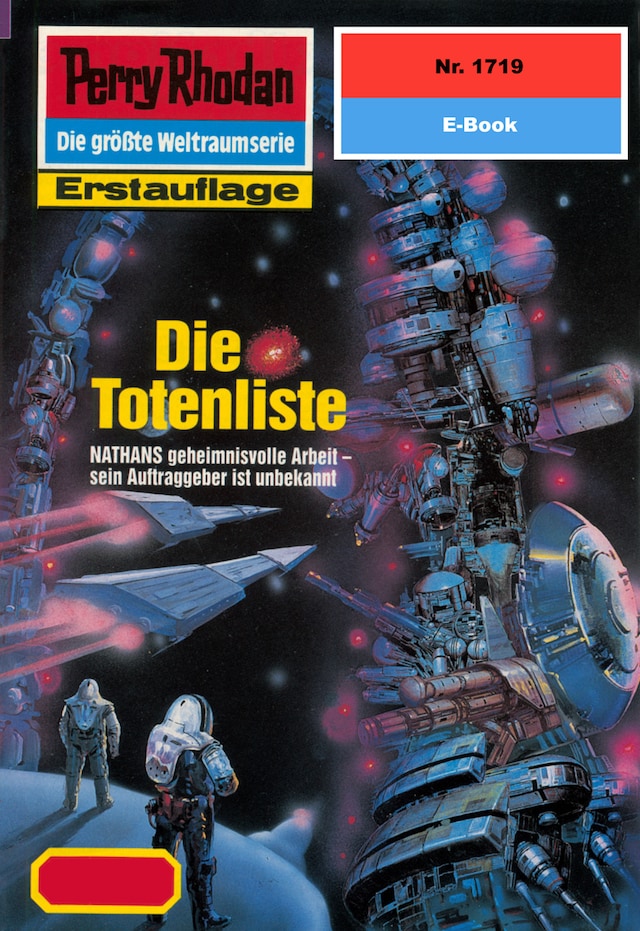 Book cover for Perry Rhodan 1719: Die Totenliste