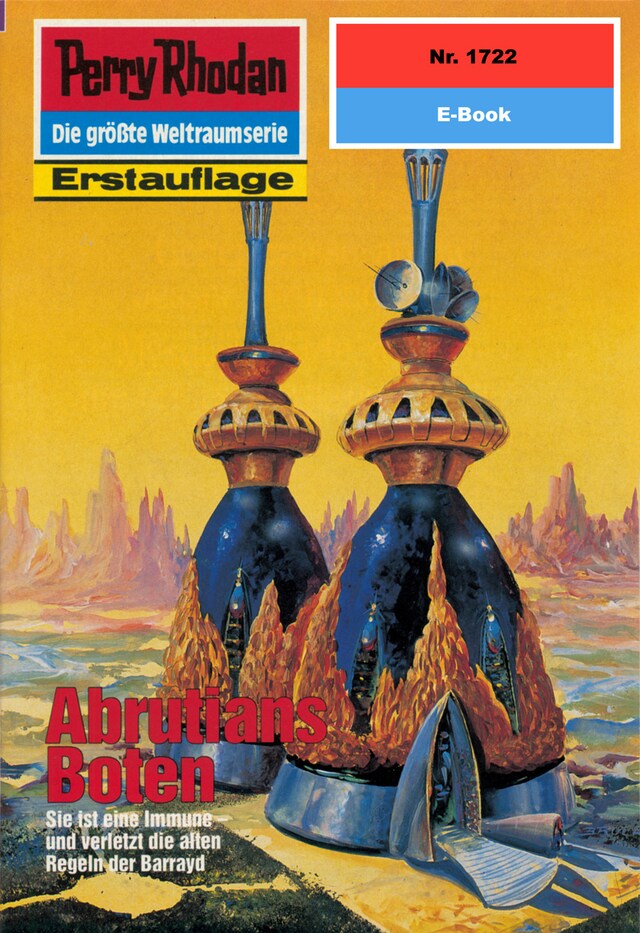 Copertina del libro per Perry Rhodan 1722: Abrutians Boten