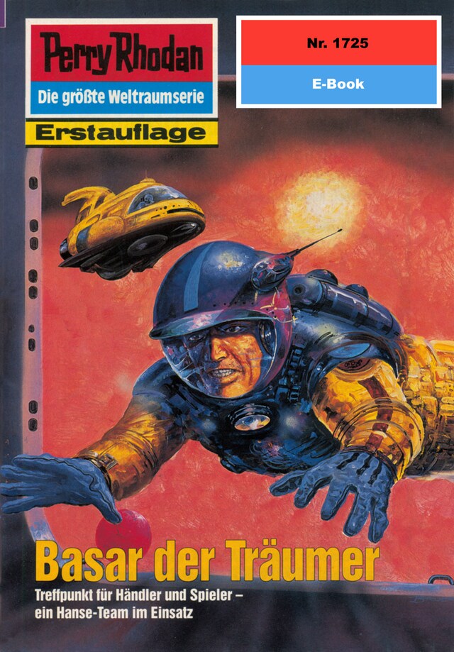 Book cover for Perry Rhodan 1725: Basar der Träumer