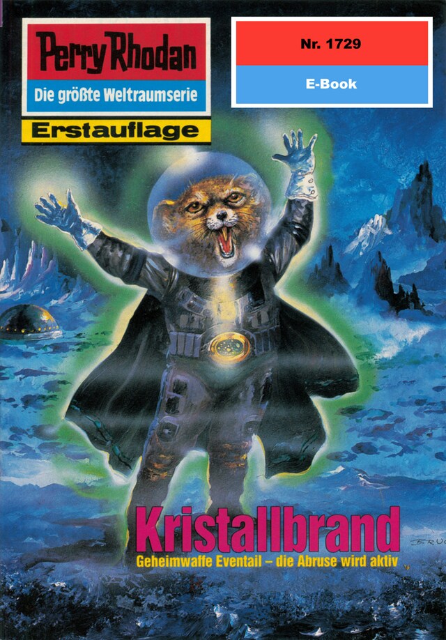 Book cover for Perry Rhodan 1729: Kristallbrand