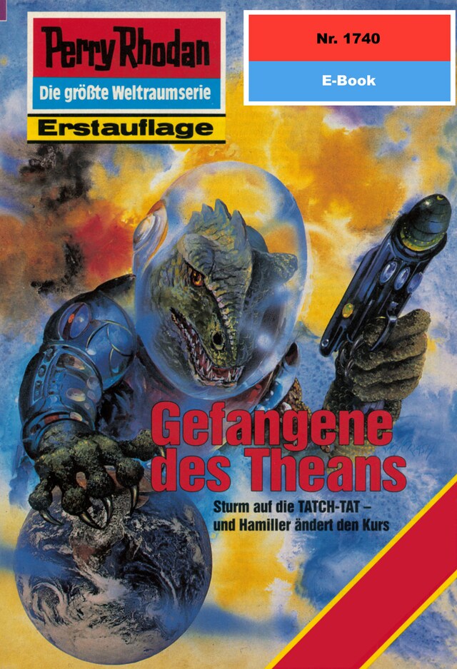 Book cover for Perry Rhodan 1740: Gefangene des Theans