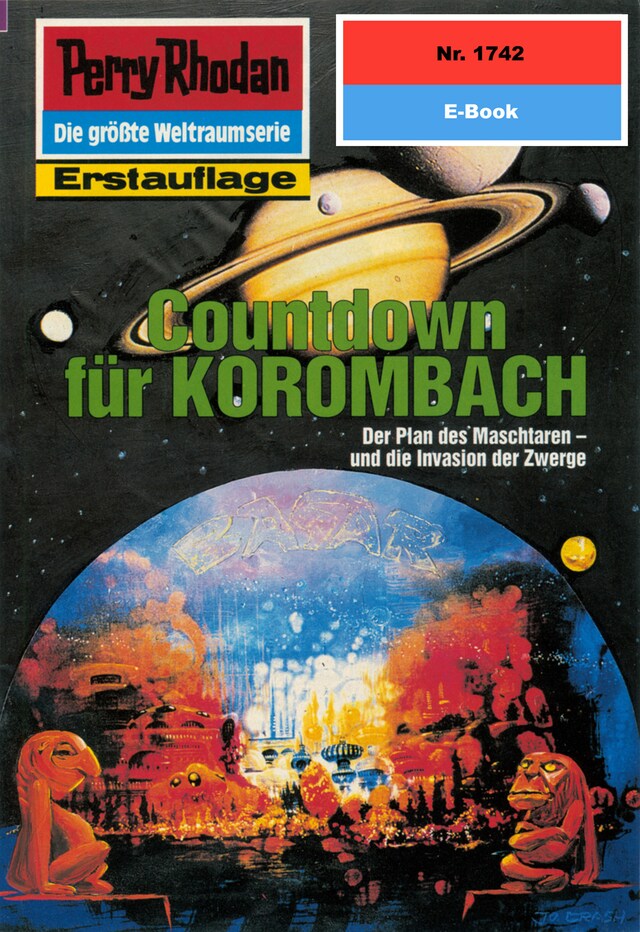 Book cover for Perry Rhodan 1742: Countdown für KOROMBACH