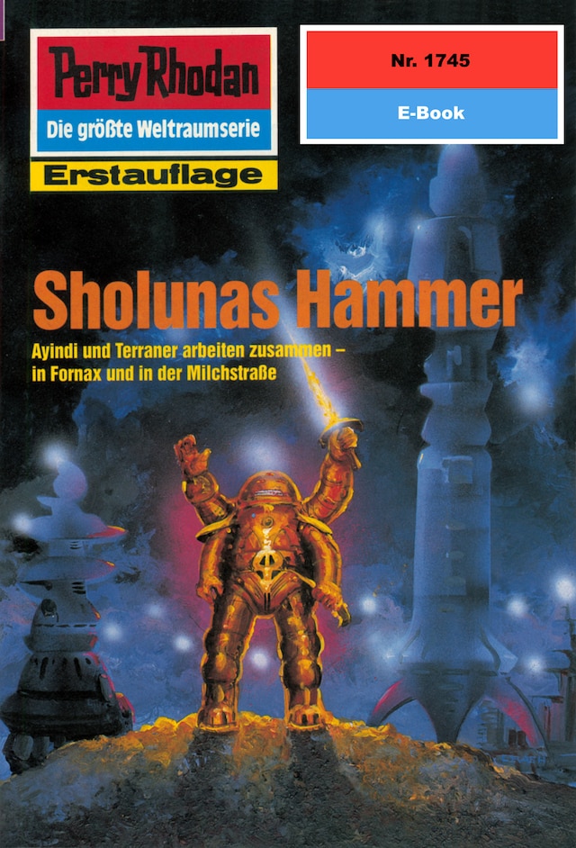 Book cover for Perry Rhodan 1745: Sholunas Hammer