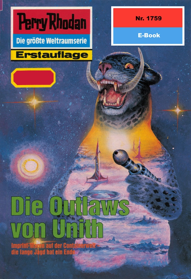 Book cover for Perry Rhodan 1759: Die Outlaws von Unith