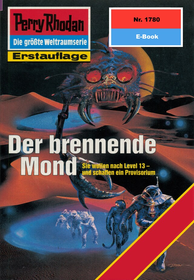 Book cover for Perry Rhodan 1780: Der brennende Mond