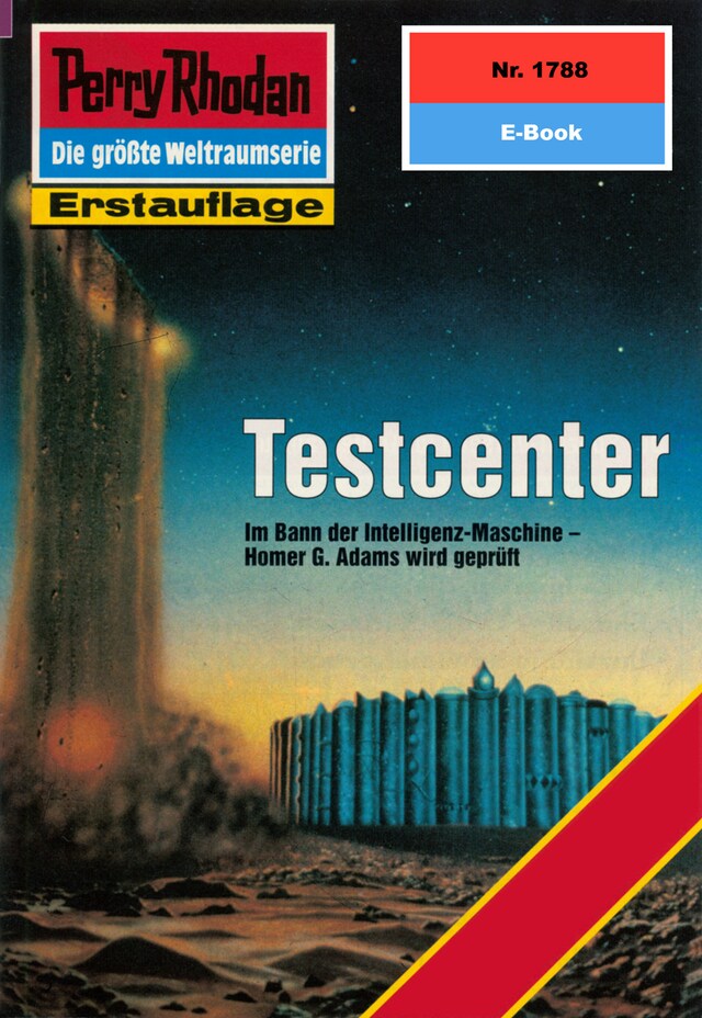 Book cover for Perry Rhodan 1788: Testcenter