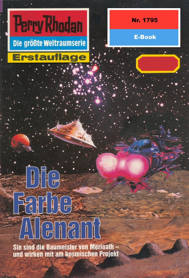 Book cover for Perry Rhodan 1795: Die Farbe Alenant