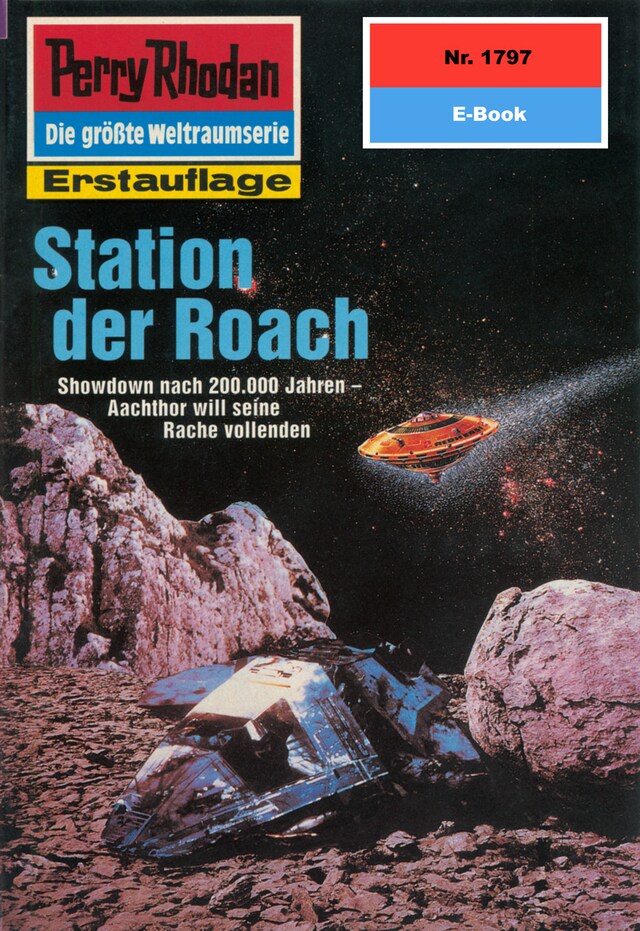 Book cover for Perry Rhodan 1797: Station der Roach