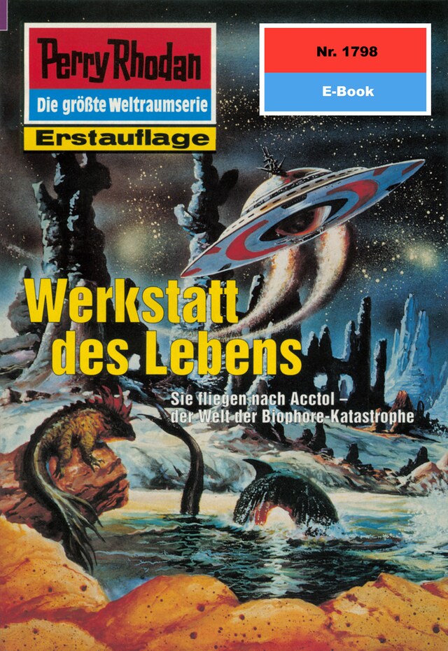 Book cover for Perry Rhodan 1798: Werkstatt des Lebens