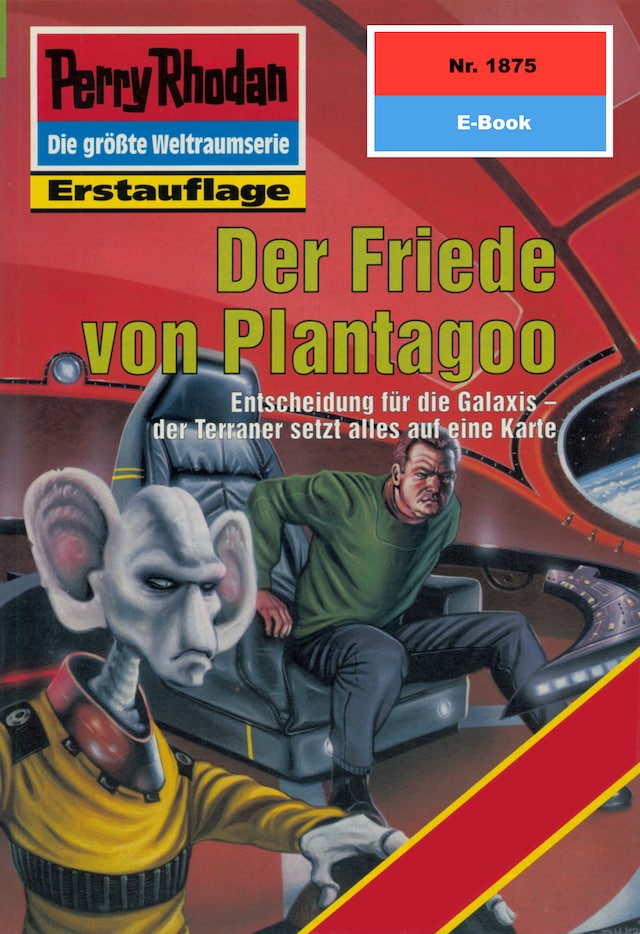 Kirjankansi teokselle Perry Rhodan 1875: Der Friede von Plantagoo