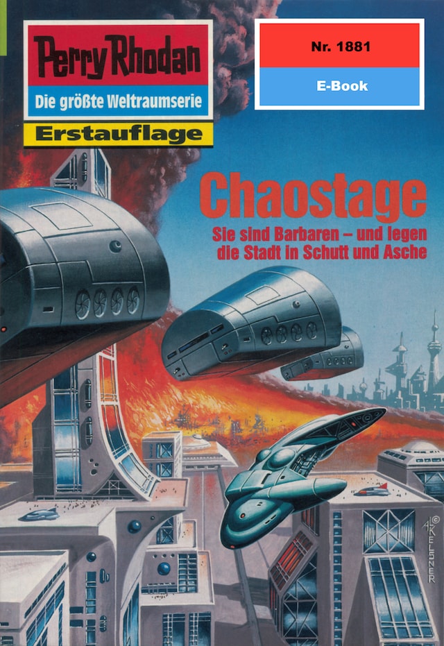 Buchcover für Perry Rhodan 1881: Chaostage