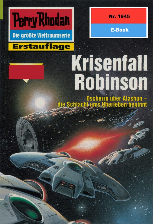 Book cover for Perry Rhodan 1945: Krisenfall Robinson
