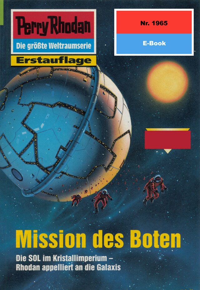 Book cover for Perry Rhodan 1965: Mission des Boten