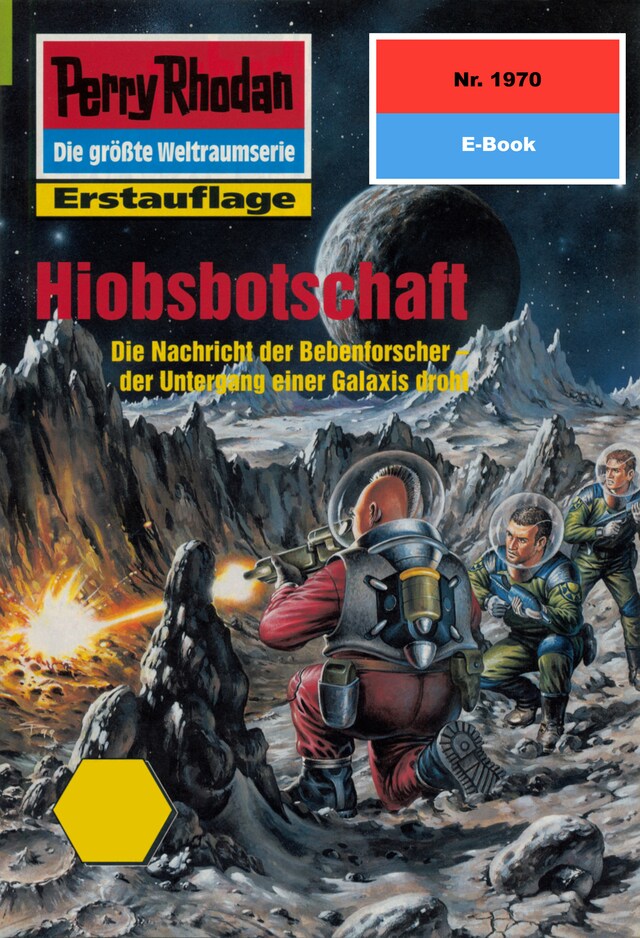 Book cover for Perry Rhodan 1970: Hiobsbotschaft