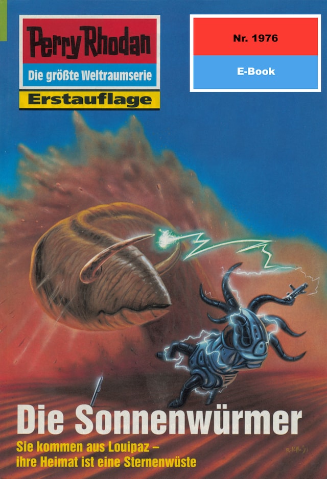 Buchcover für Perry Rhodan 1976: Die Sonnenwürmer