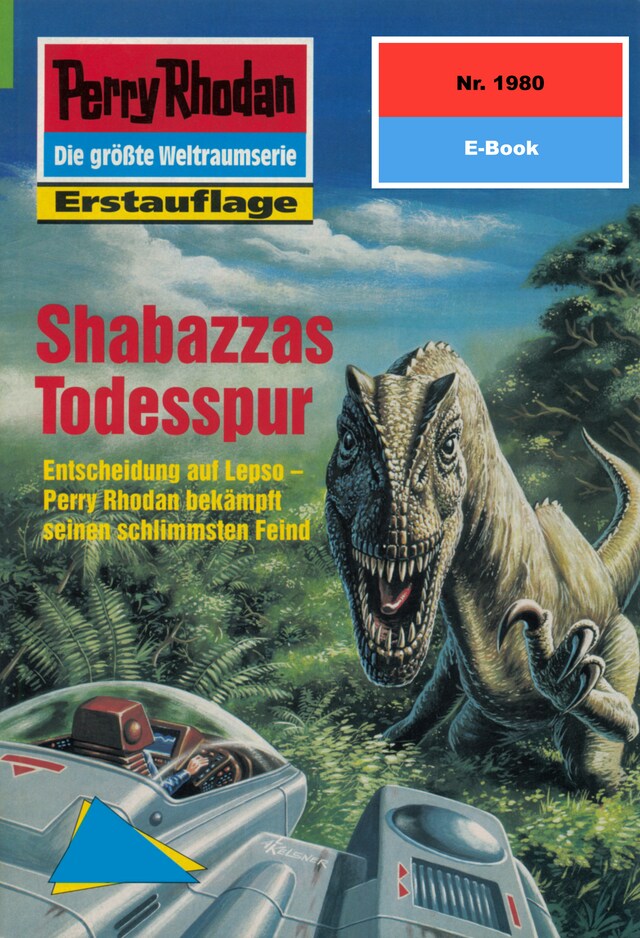 Okładka książki dla Perry Rhodan 1980: Shabazzas Todesspur