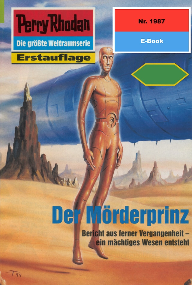Okładka książki dla Perry Rhodan 1987: Der Mörderprinz