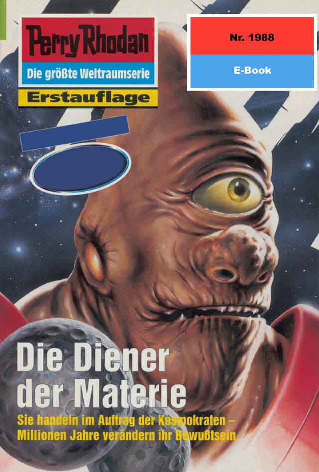 Book cover for Perry Rhodan 1988: Die Diener der Materie