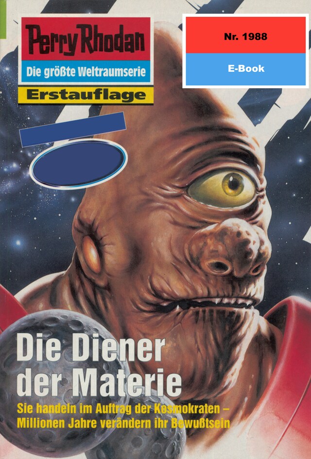 Boekomslag van Perry Rhodan 1988: Die Diener der Materie