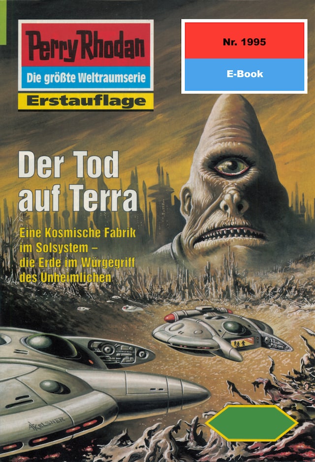 Book cover for Perry Rhodan 1995: Der Tod auf Terra