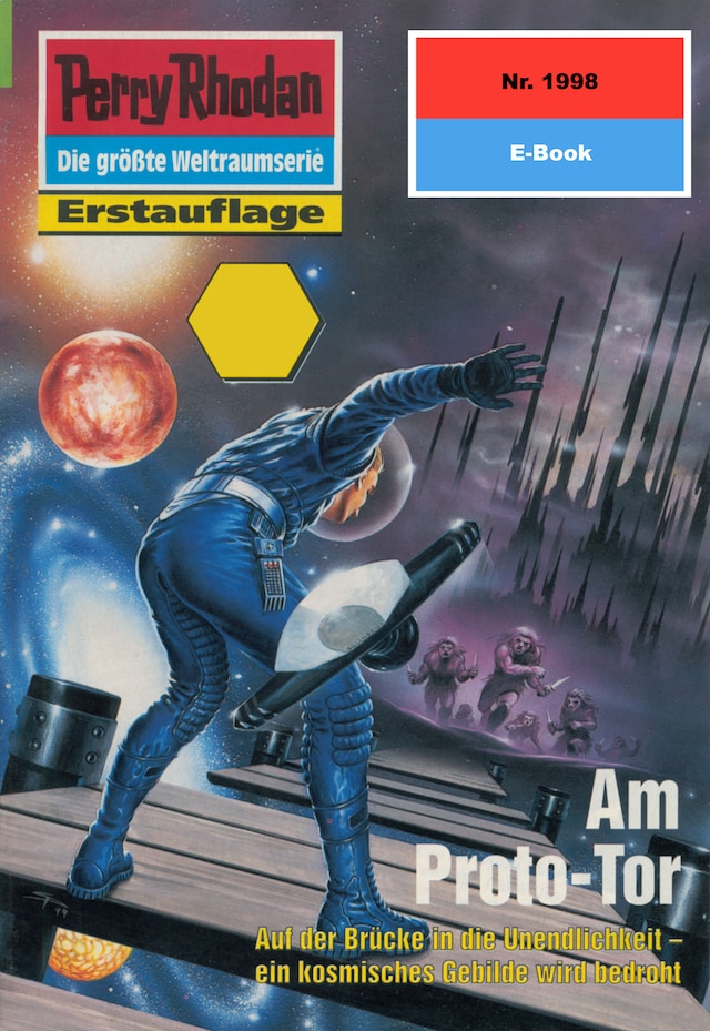 Book cover for Perry Rhodan 1998: Am Proto-Tor