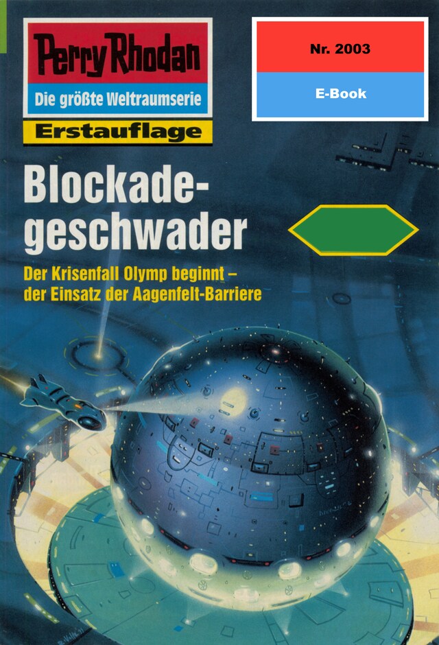 Kirjankansi teokselle Perry Rhodan 2003: Blockadegeschwader