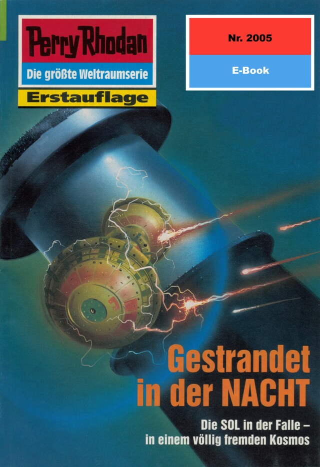 Buchcover für Perry Rhodan 2005: Gestrandet in der NACHT