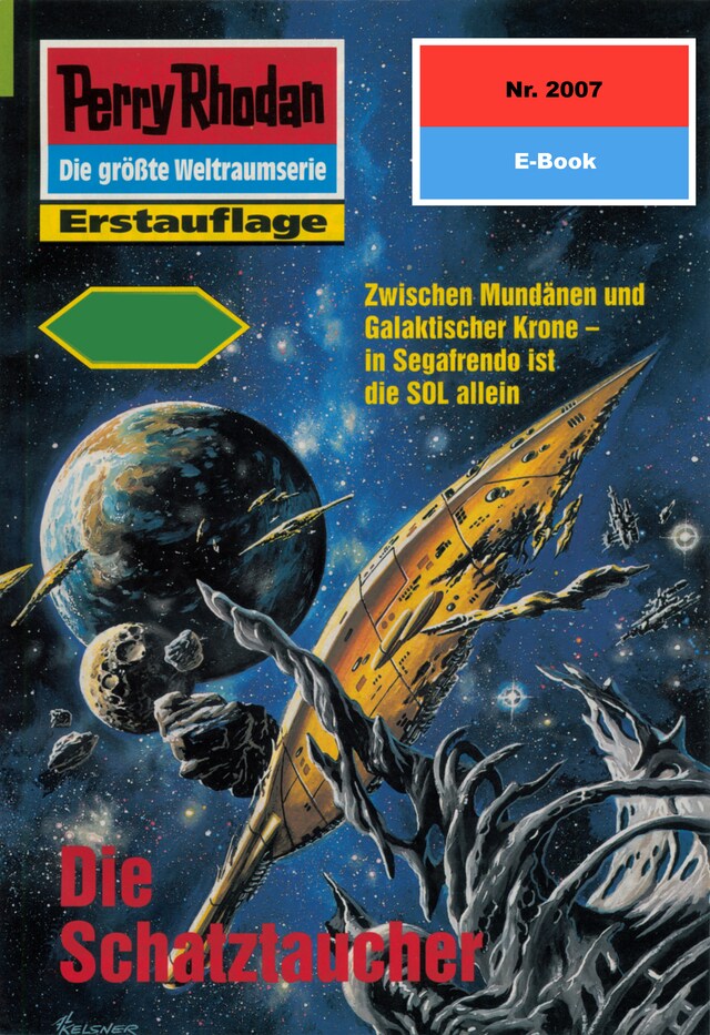 Book cover for Perry Rhodan 2007: Die Schatztaucher