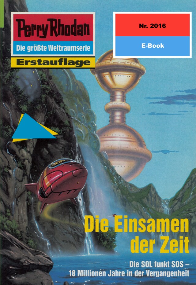 Copertina del libro per Perry Rhodan 2016: Die Einsamen der Zeit